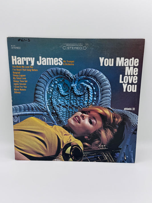 Harry James His Trumpet & Orchestra You Made Me Love You 1966 Vintage Vinyl Record