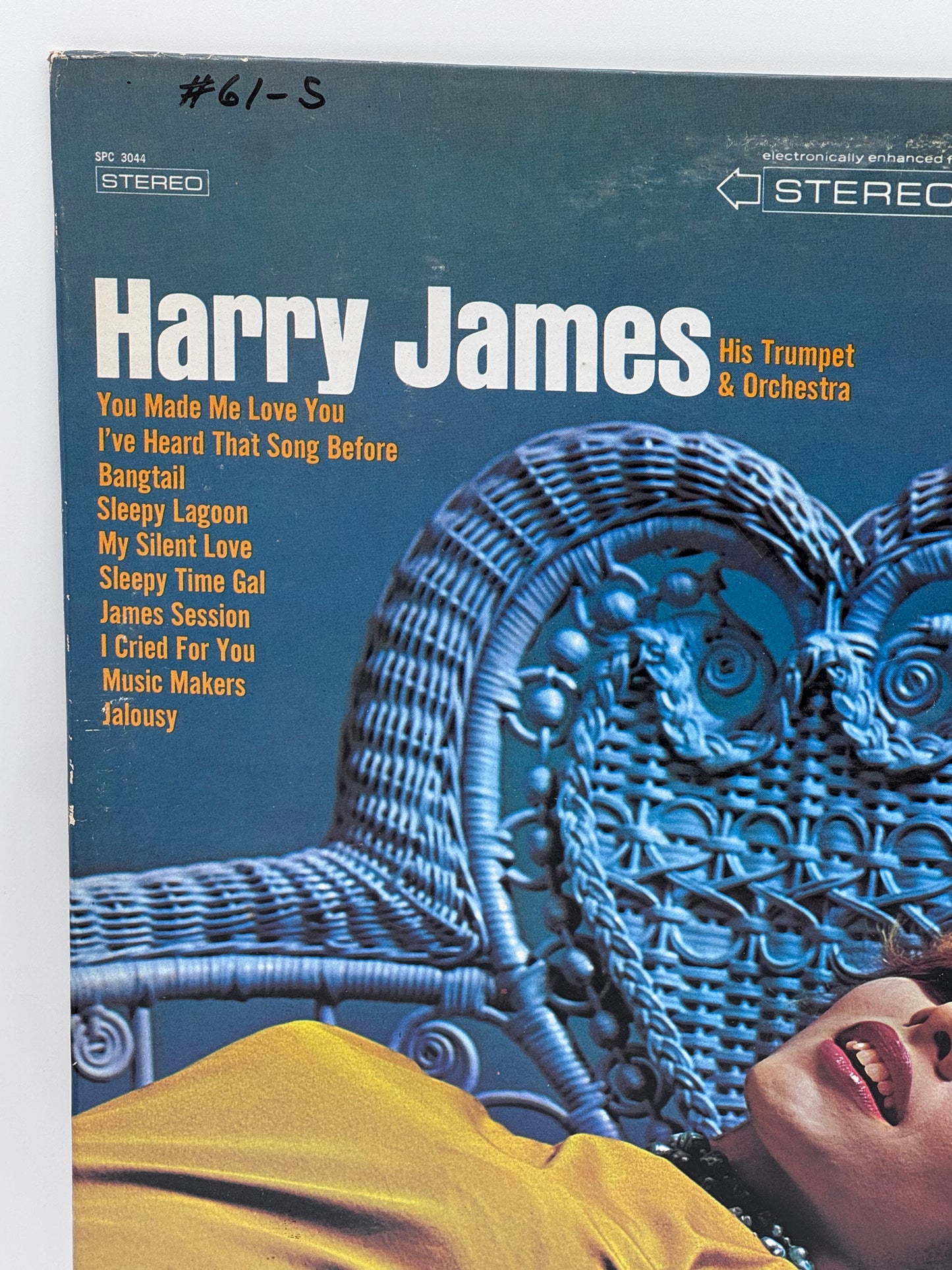 Harry James His Trumpet & Orchestra You Made Me Love You 1966 Vintage Vinyl Record