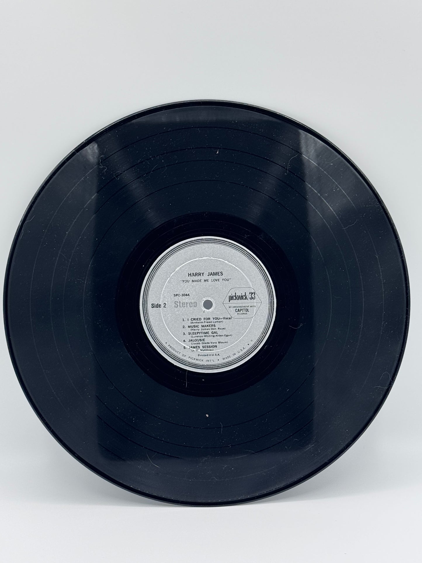 Harry James His Trumpet & Orchestra You Made Me Love You 1966 Vintage Vinyl Record