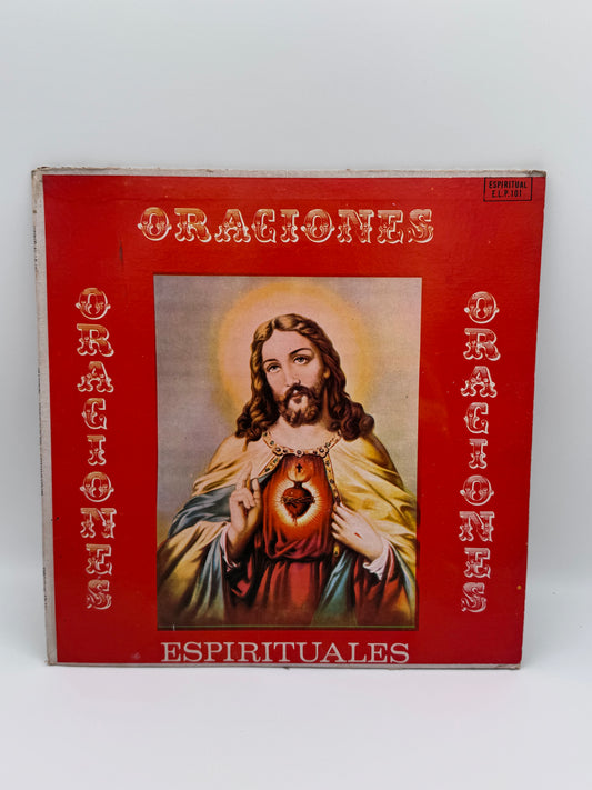 Oraciones Espirituales Hermano Moises Vintage Vinyl Record