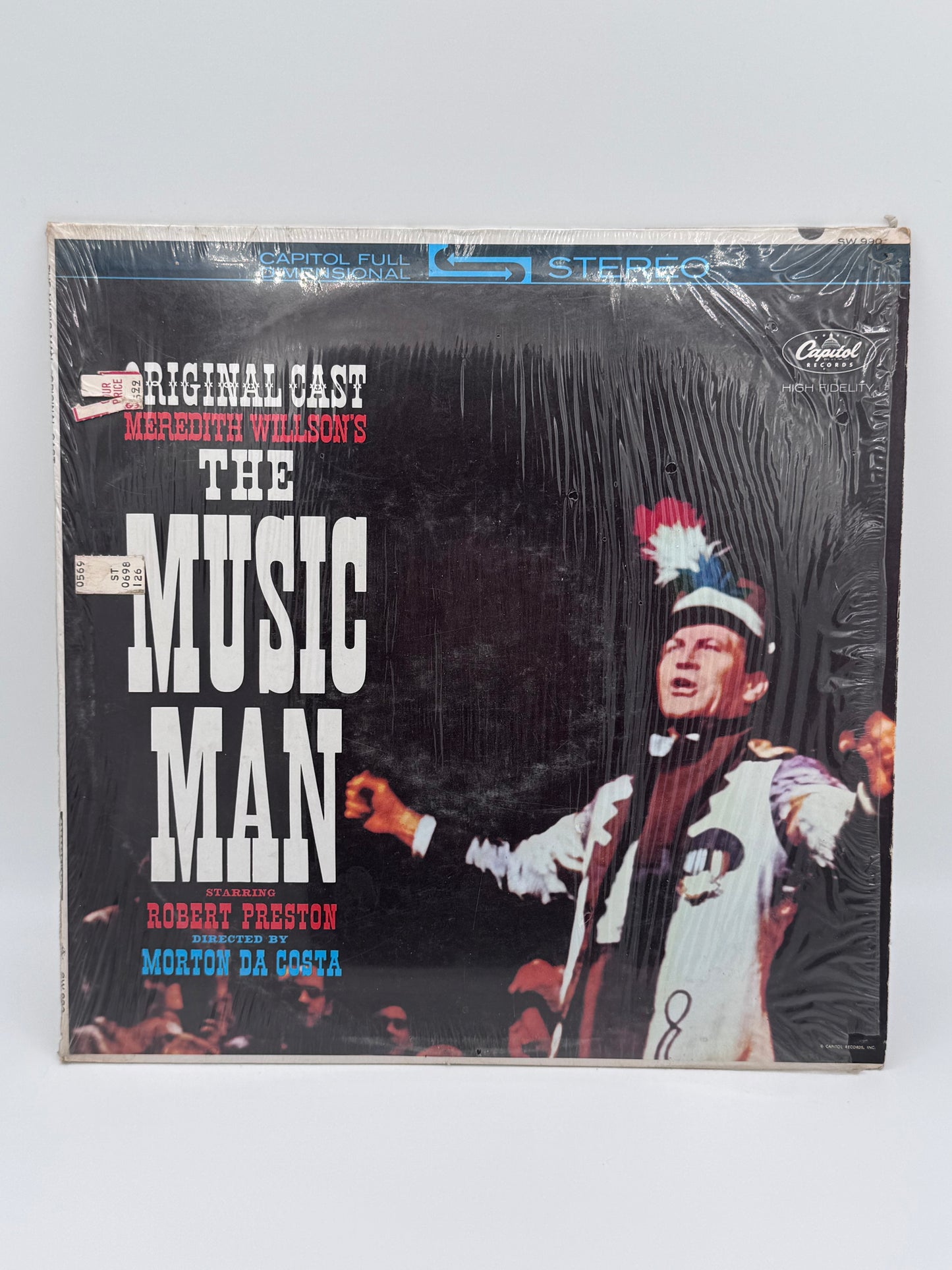 The Music Man Meredith Wilson Musical 1957 Vintage Vinyl Record