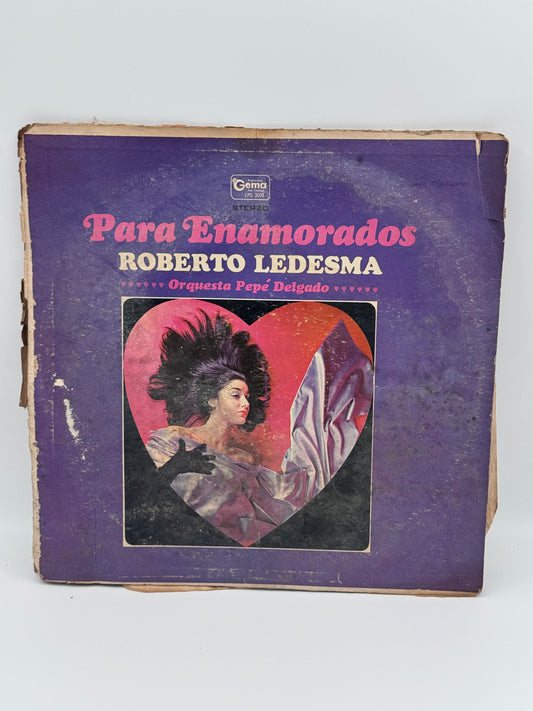 Para Enamorados Roberto Ledesma with Orquesta Pepé Delgado 2000 Vintage Vinyl Record