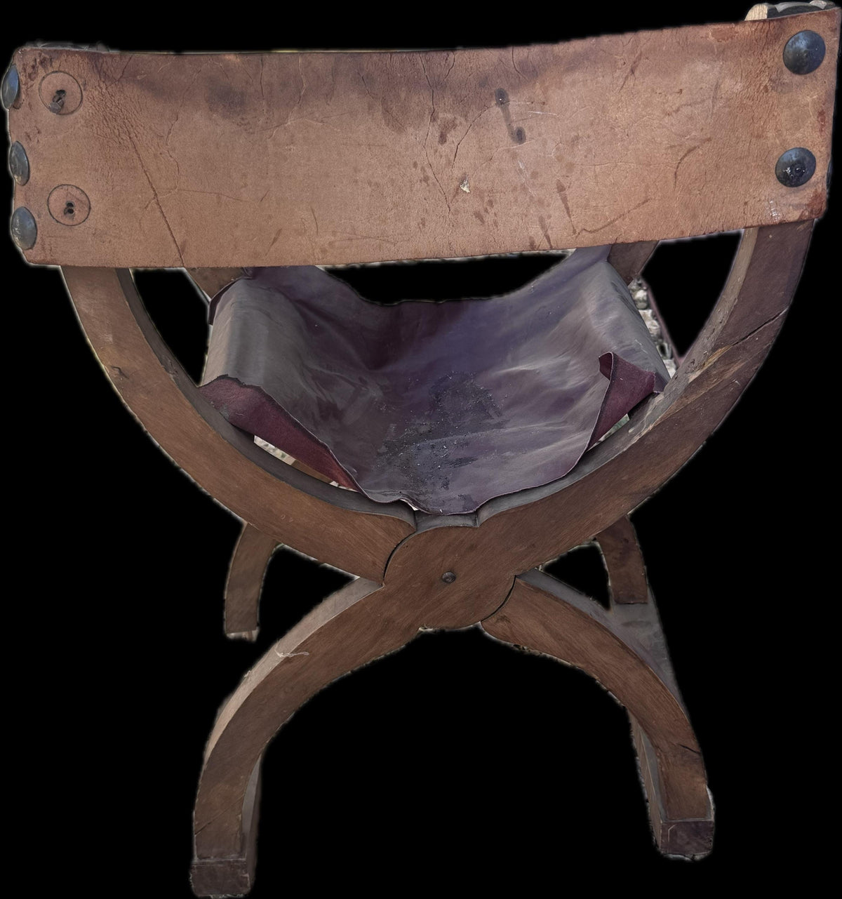 Savonarola Vintage Restorable Retired The Stewarts Dry Goods Co. Armchair